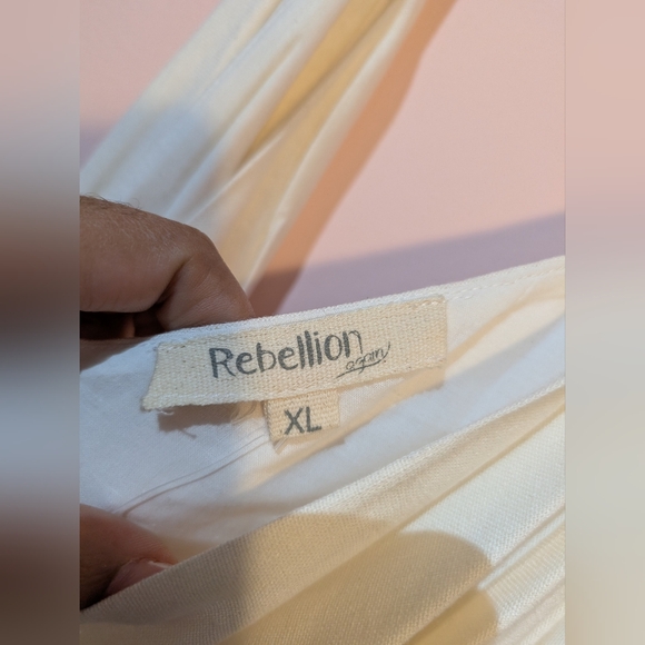 organic cotton plus size jumpsuit - Picture 3 of 3